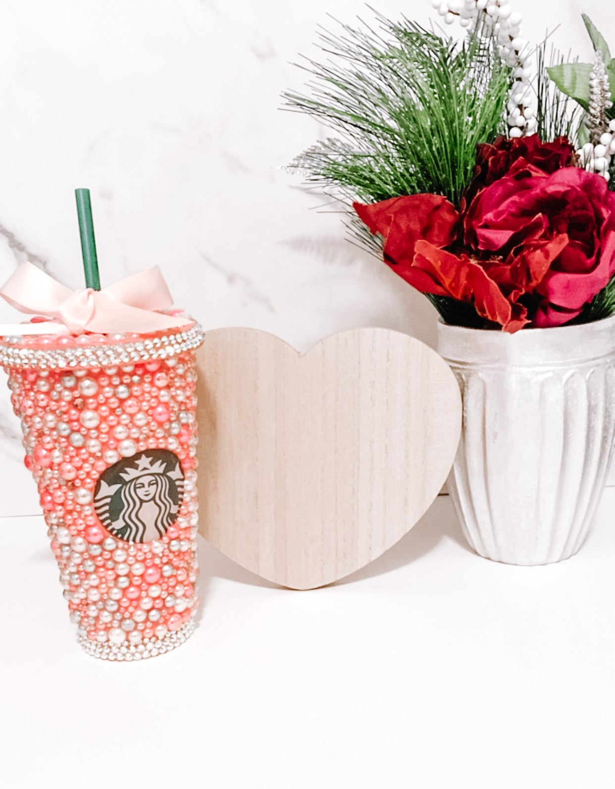 Starbucks Cold Cups - Flower / No-Bling