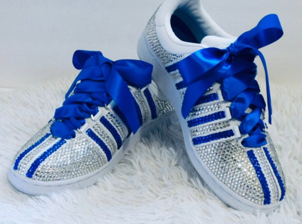 Personalized Sneakers Swi$$ - Eluxe Creations