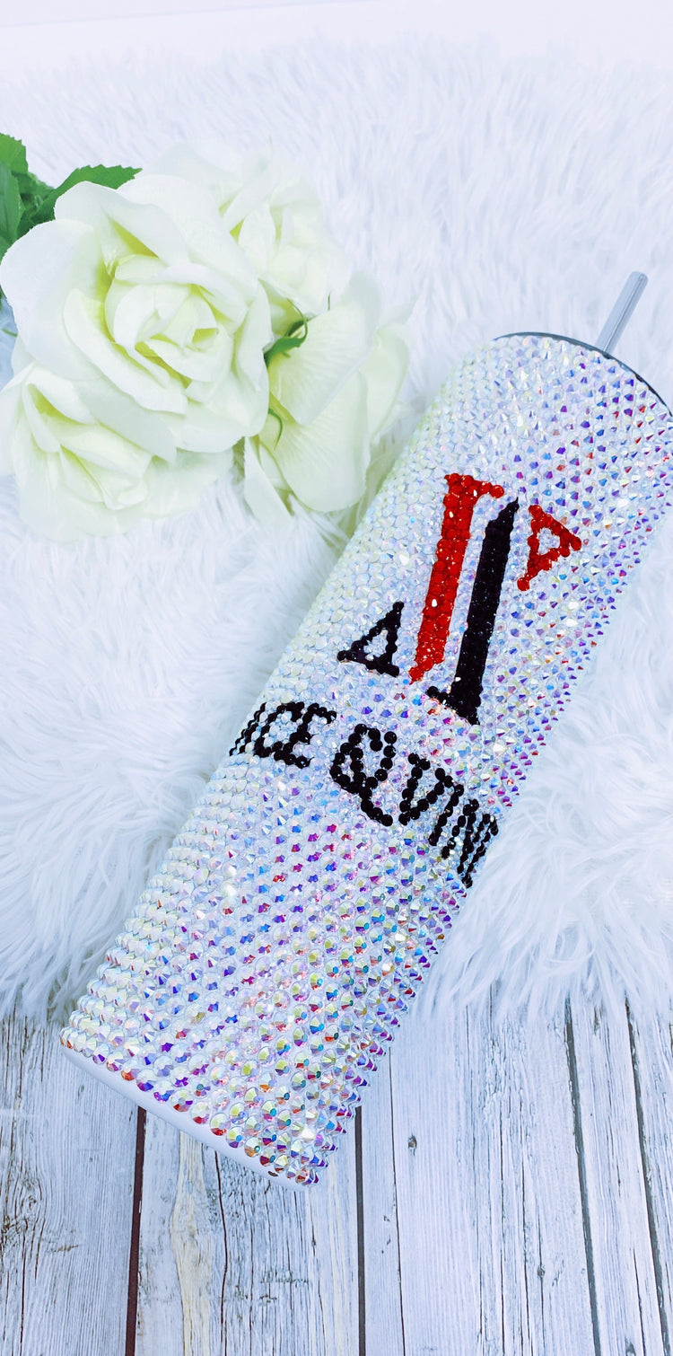 Custom Bling Tumbler - Eluxe Creations