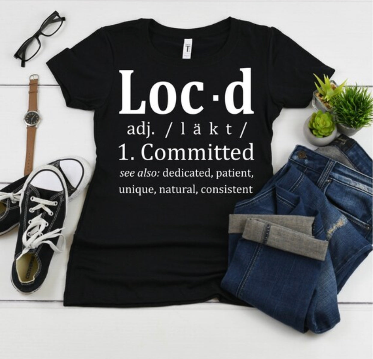 Loc’d Tshirt - Eluxe Creations