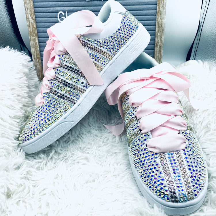 Personalized Sneakers Swi$$ - Eluxe Creations