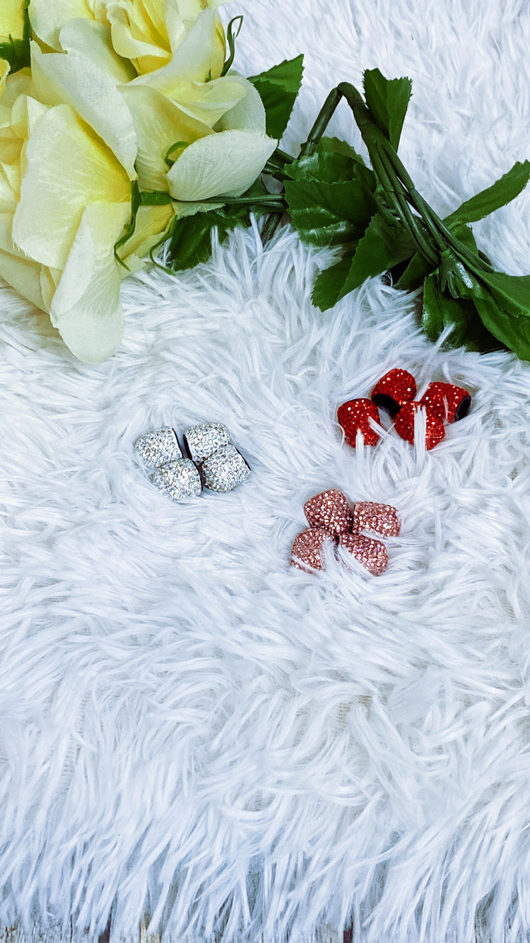 4 Pcs Crystal Car Tire Valve Caps - Eluxe Creations