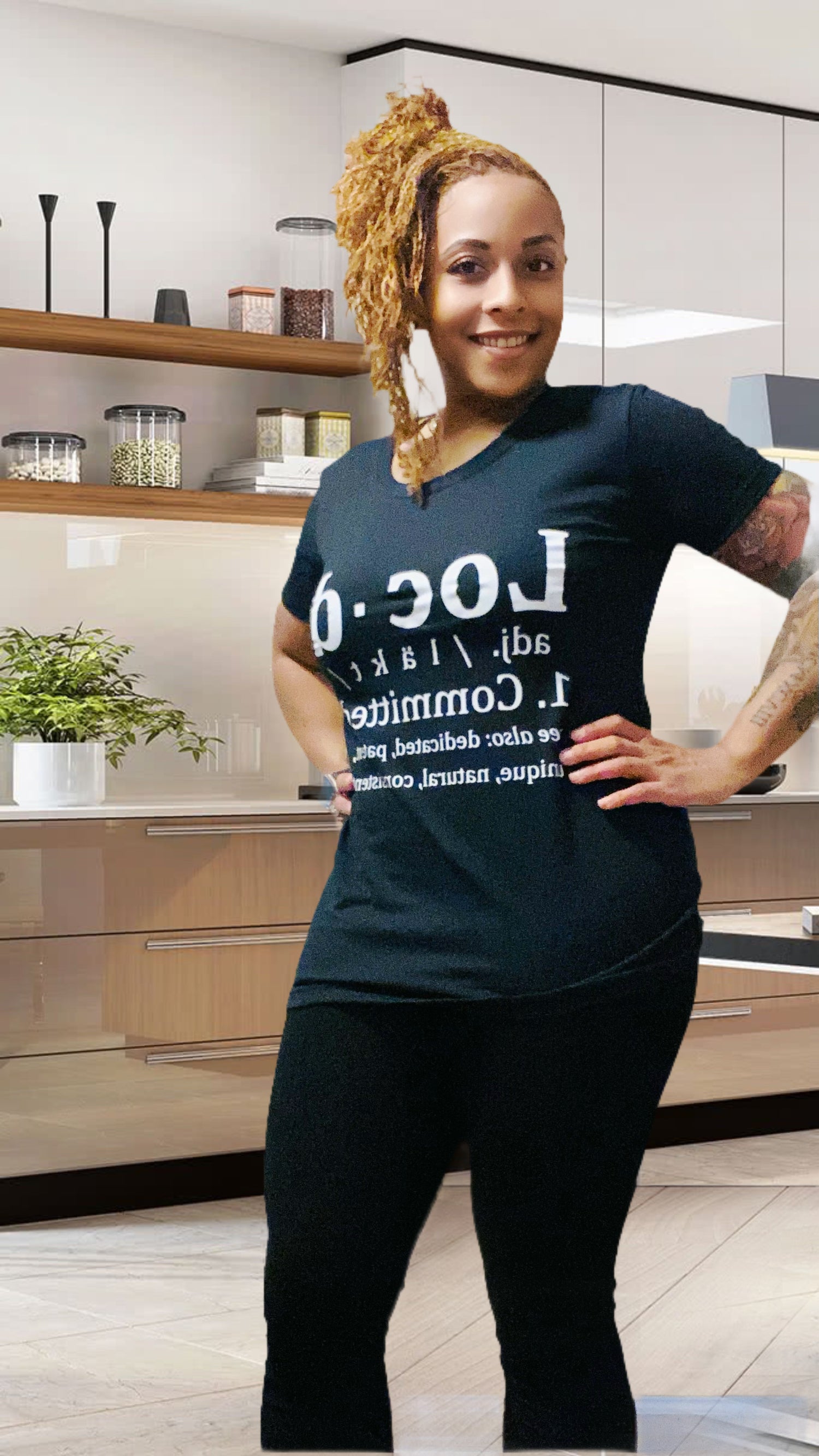 Loc’d Tshirt - Eluxe Creations