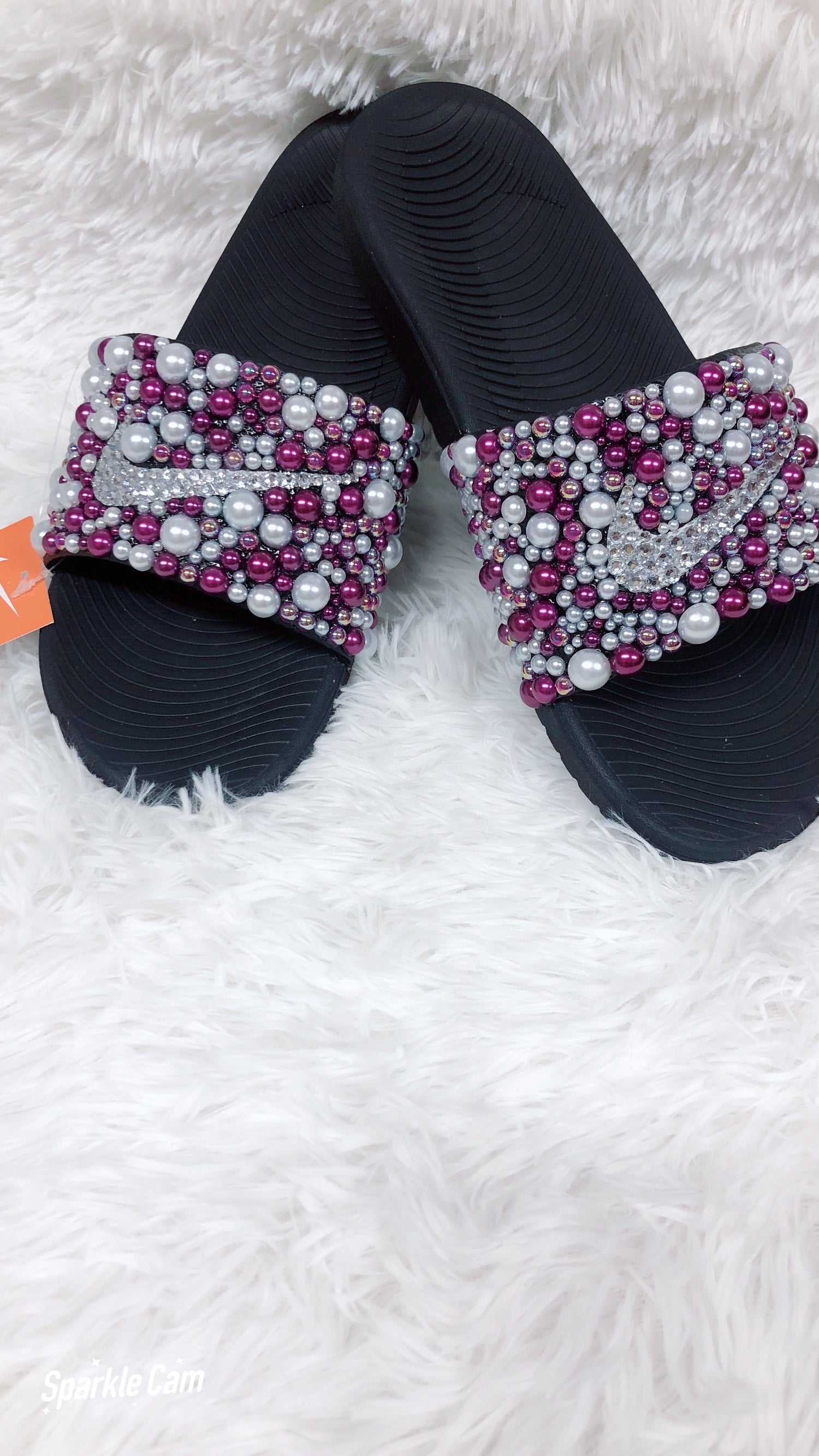 Rhinestone Personalized Slides