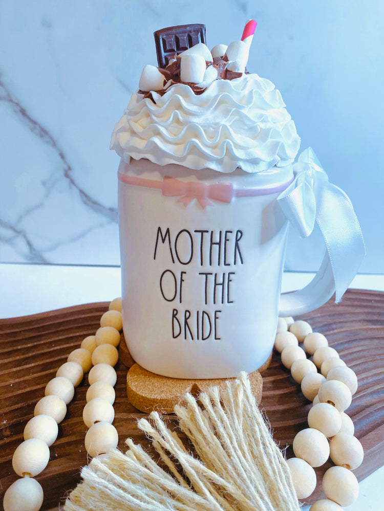 Rae Dunn Mother of the Bride Coffee Mugs - Blooming Nuptials