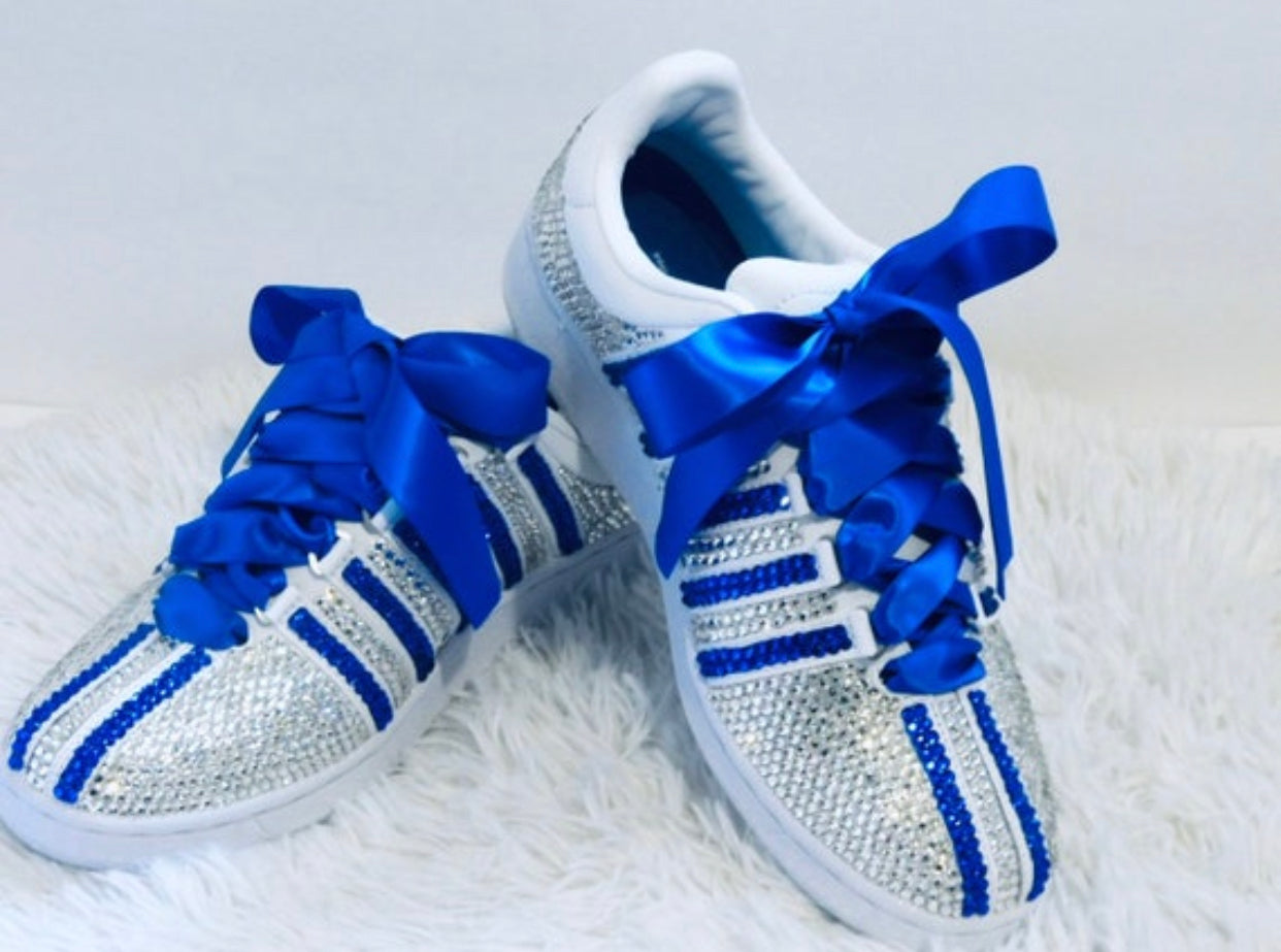 Personalized Sneakers Swi$$ - Eluxe Creations