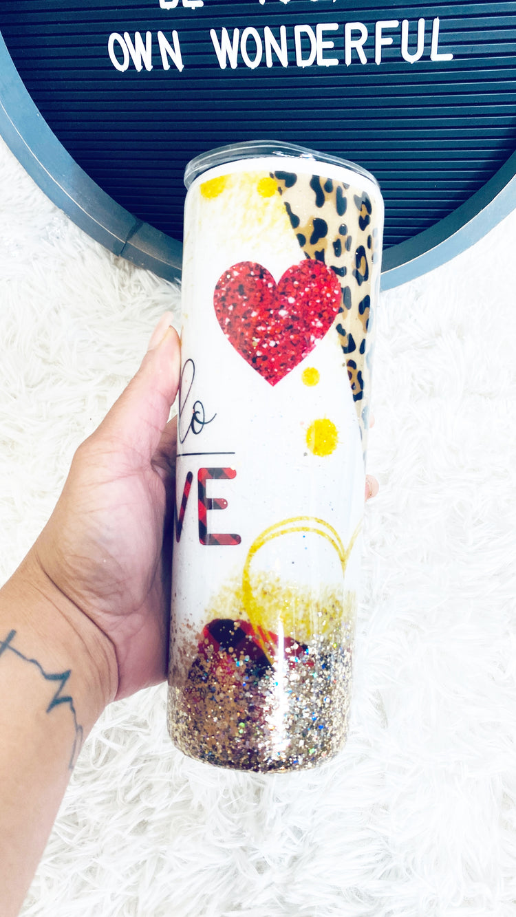 Hello LOVE Tumbler - Eluxe Creations