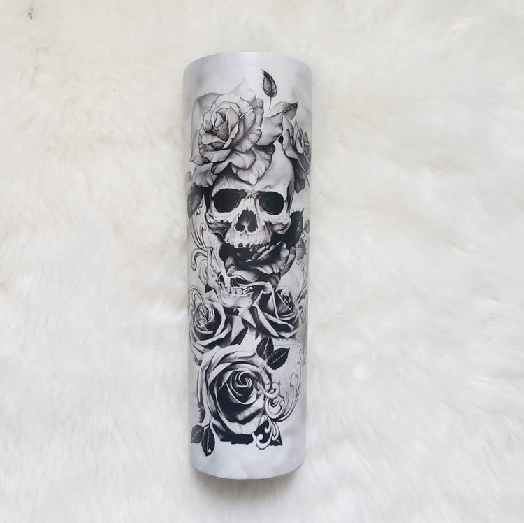 Tattoo Glitter Tumbler - Eluxe Creations