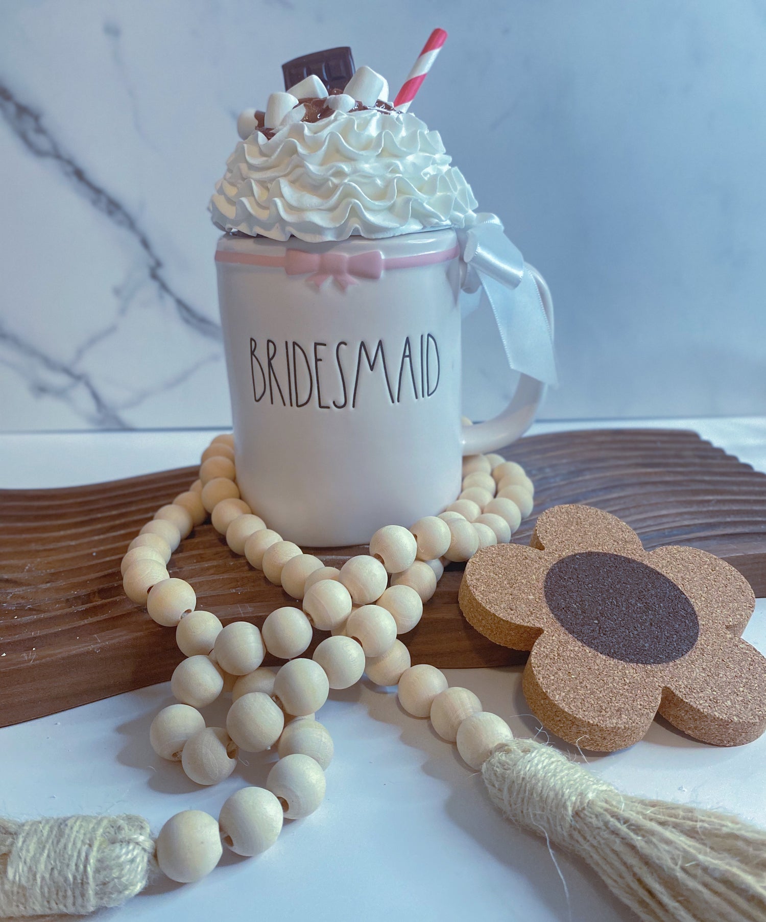 Bridesmaid Coffee Mugs - Blooming Nuptials