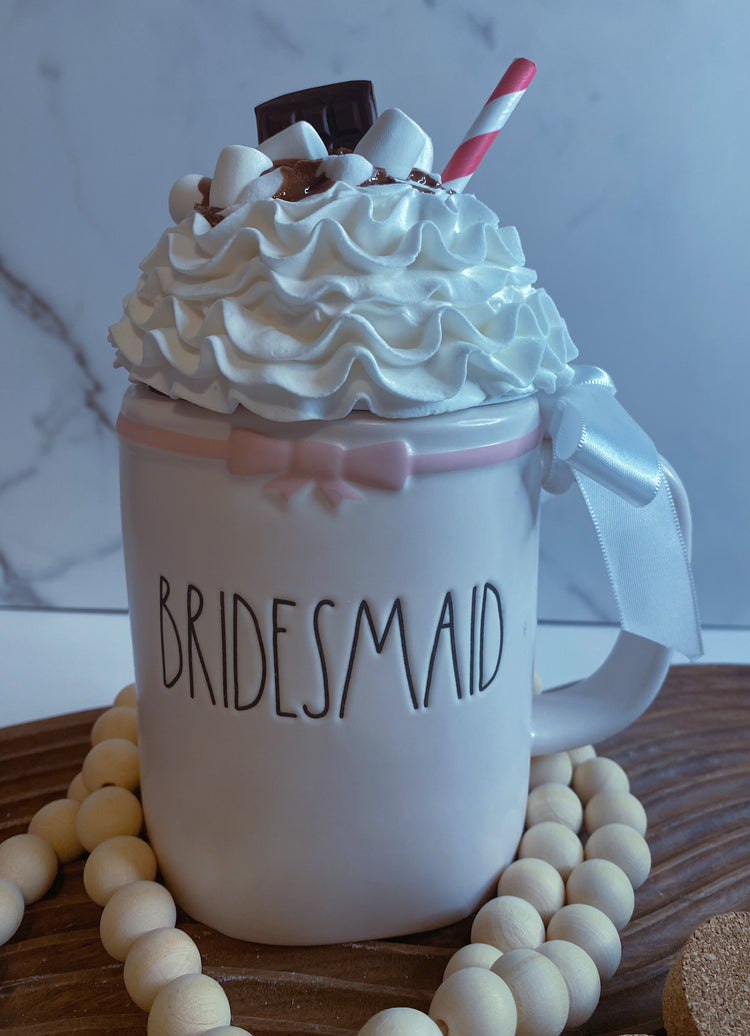 Bridesmaid Coffee Mugs - Blooming Nuptials
