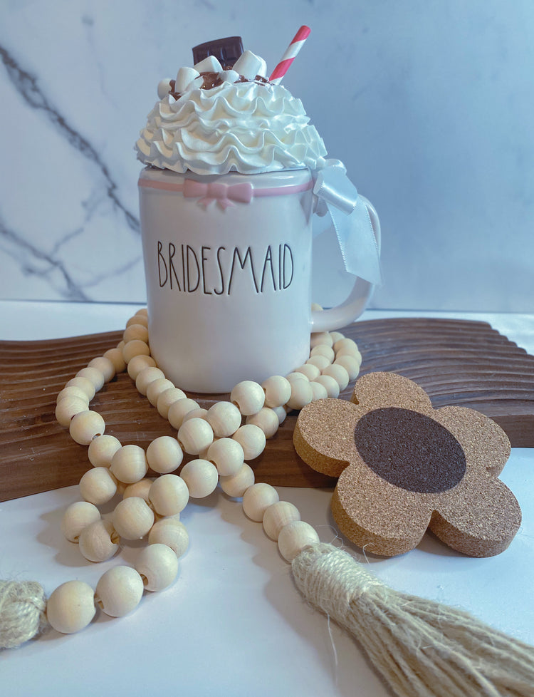 Bridesmaid Coffee Mugs - Blooming Nuptials